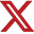 X(formerly Twitter) logo